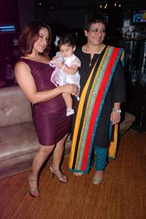 Bollywood celebrity Shakti's mother-in-law Shrabani's birthday bash at Fat Cat Cafe. .