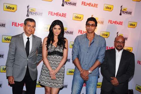 Press Conference of 59th South Filmfare Awards at The Park Hotel, Hyderabad