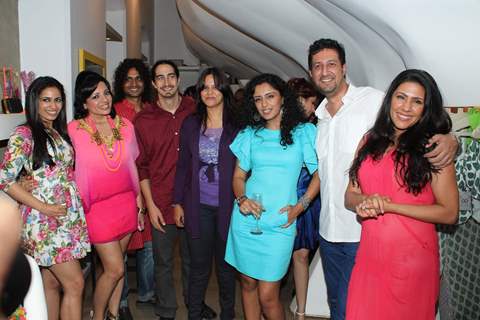 Bollywood star Sulaiman Merchant at the launch of International swimwear brand by Ambika Sanjana at Creo. .