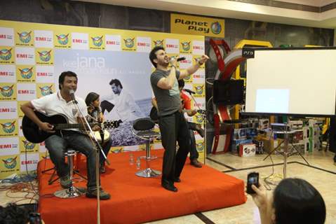 Ali Haider a sensational singer cum actor launched his latest album 'Kee Jana Mein Kaun' at Planet M, Powai. .