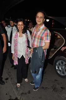 Boman Irani, Vidhu Vinod Chopra and Vidya Balan Leave for IIFA