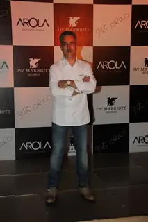 Akshay Kumar during the launch of Arola restaurant held at JW Marriott Juhu in Mumbai