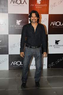 Akshay Kumar during the launch of Arola restaurant held at JW Marriott Juhu in Mumbai