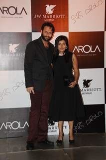Akshay Kumar during the launch of Arola restaurant held at JW Marriott Juhu in Mumbai