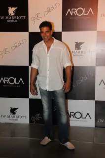 Akshay Kumar during the launch of Arola restaurant held at JW Marriott Juhu in Mumbai