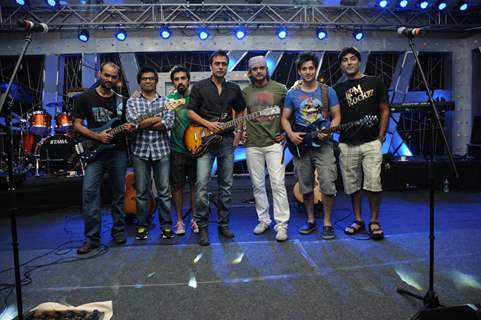 Celebs at Strings India Tour 2012 live concert at ITC Grand Maratha