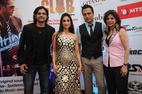 Celebs at Strings India Tour 2012 live concert at ITC Grand Maratha