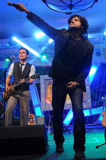 Celebs at Strings India Tour 2012 live concert at ITC Grand Maratha