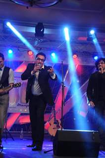 Celebs at Strings India Tour 2012 live concert at ITC Grand Maratha