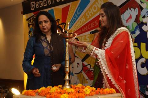 Hema Malini at the Summer Camp event at Raheja Classique Club in Mumbai