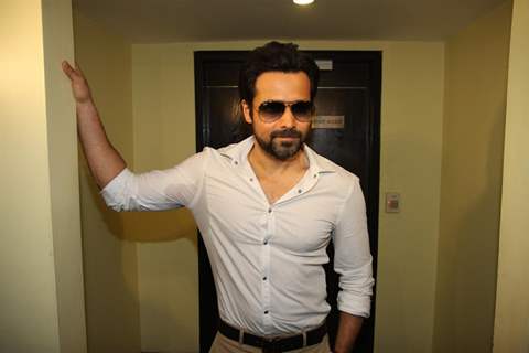 Bollywood actors Emraan Hashmi, Prosenjit Chatterjee and director Dibakar Bannerjee visit PVR Cinemas to promote their film Shanghai in Juhu, Mumbai