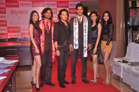 Models at Raymond Model Hunt in Mumbai. .