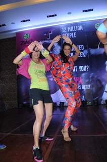 Neha Dhupia Unveils Zumba Fitness sessions for Talwalkars