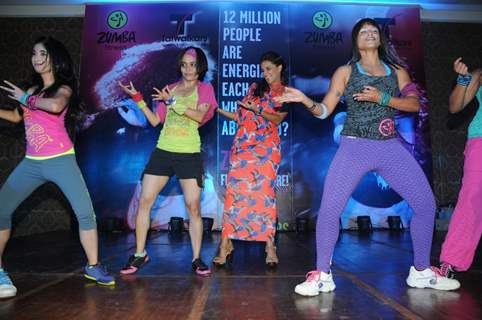 Neha Dhupia Unveils Zumba Fitness sessions for Talwalkars