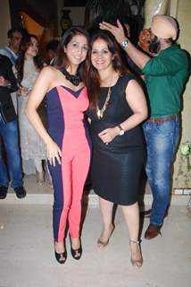 Krishika Lulla with Kiran Bawa at Mika Singh's Birthday Bash