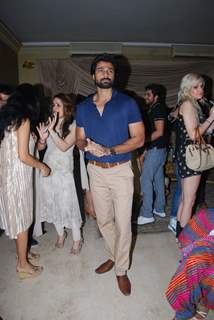 Hanif Hilal at Mika Singh's Birthday Bash