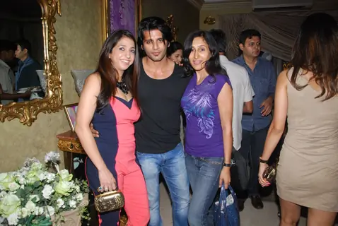 Krishika Lulla, Karanvir Bohra and Teejay Sidhu at Mika Singh's Birthday Bash
