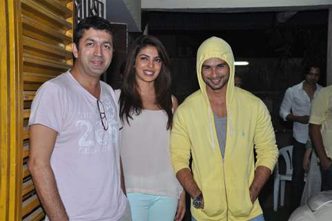 Kunal Kohli, Priyanka Chopra and Shahid Kapoor at Special Screening Film Teri Meri Kahaani