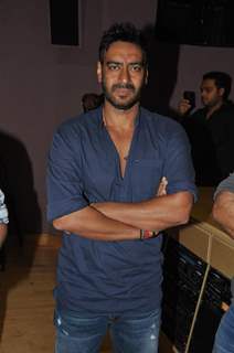 Ajay Devgn at Song Recording of Film Himmatwala - 2