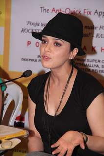 Priety Zinta at crossword for book launch eat.delete