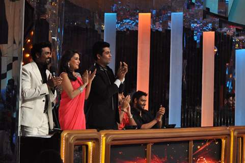 Film Bol Bachchan Promotion on the Set Jhalak Dikhhala Jaa