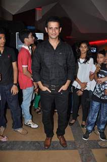 Sharman Joshi at Film Ferrari Ki Sawaari Kids Special Screening