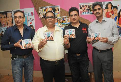 Ajai Sinha, Satish Kaushik, Daboo Malik & Pramod Sharma at Launch of the Audio of Film 3 Bachelors