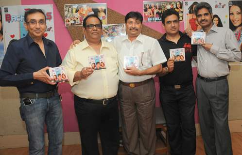 Ajai Sinha, Satish Kaushik, Daboo Malik & Pramod Sharma at launch of the Audio of Film 3 Bachelors