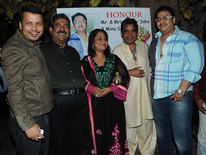 Sanjay Bedia Hosted a Party for Mr. & MRs. Zaffar Saha at Rainforest