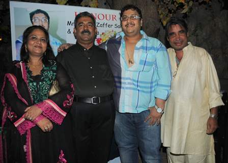 Sanjay Bedia Hosted a Party for Mr. & MRs. Zaffar Saha at Rainforest