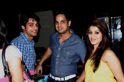 Vikas Kalantri and Priyanka Chibber at Karan Wahi Birthday Party
