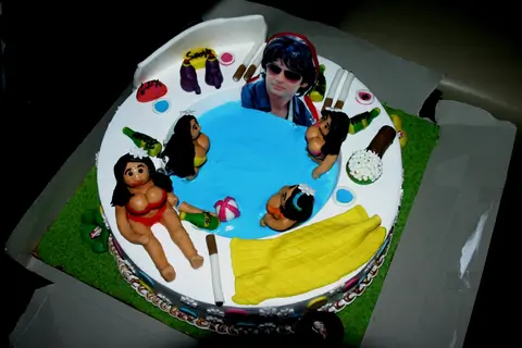 Karan Wahi Birthday Cake
