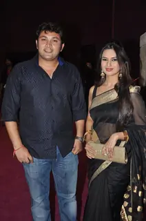 Rajesh Kumar and Divyanka Tripathi at Sab Ke Anokhe Awards