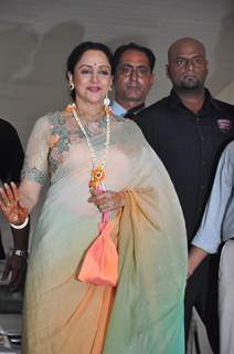 Hema Malini at Esha Deol's Mehendi Ceremony