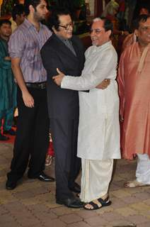 Manoj Kumar at Esha Deol and Bharat Takhtani wedding ceremony