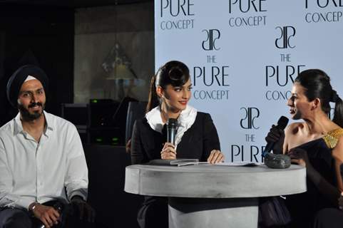 Sonam Kapoor at The Pure Concept 2012 collection