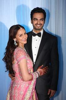 Esha Deol and Bharat Takhtani at their Wedding Reception