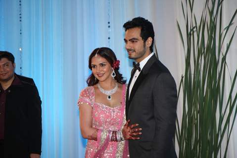 Esha Deol and Bharat Takhtani at their Wedding Reception