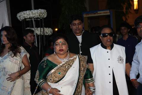 Ravindra Jain at Esha Deol's Wedding Reception