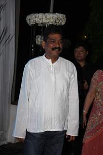 Nitin Chandrakant Desai at Esha Deol's Wedding Reception