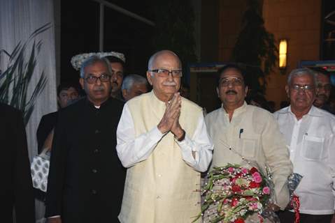 Lal Krishna Advani at Esha Deol's Wedding Reception