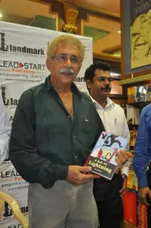 Naseeruddin Shah and Michael Ferreira launch A Bolt Of Lightening by Satyen Nabar
