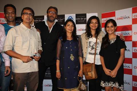 Anant Mahadevan, Jackie Shroff, Sunita Chhaya, Ankita Shrivastava at Launch of 'Life's Good' promo