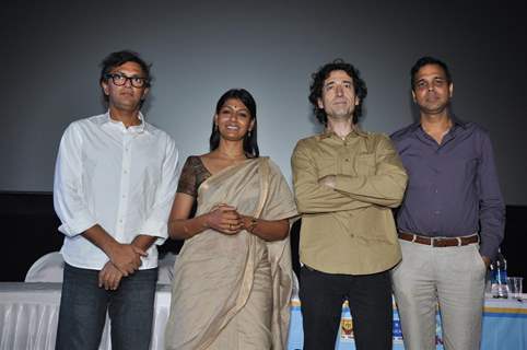 Rakeysh Omprakash Mehra, Nandita Das, Rajan Khosa, Sandesh Shandilya at the launch of film Gattu