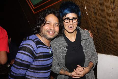 Kailash Kher with Sapna Bhawani at his Birthday Party