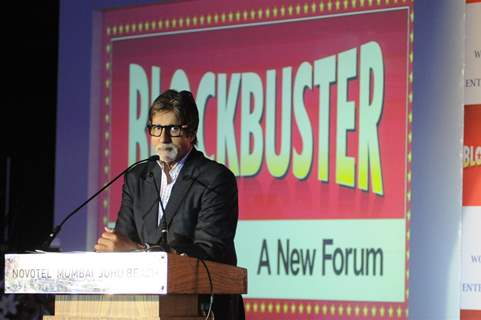 Amitabh Bachchan at Launch of T P Aggarwal's trade magazine 'Blockbuster'