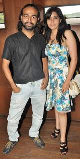 Pitobash and Rajshree at Viveck Vaswani's surprise birthday bash