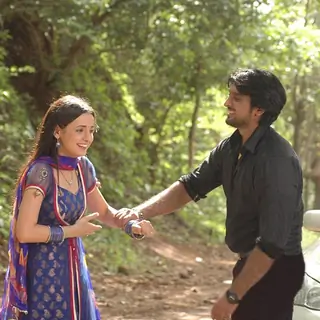 Sanaya Irani and Abhaas Mehta