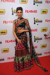 Deepika Padukone at 59th !dea Filmfare Awards 2011 (South)