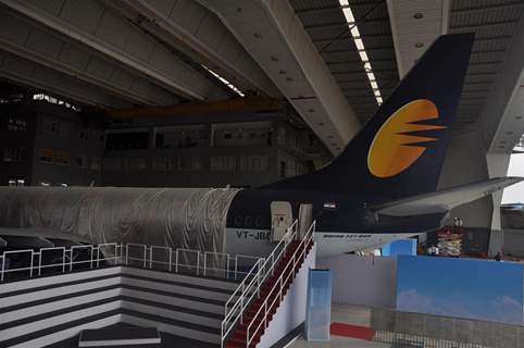 Unveiling of India’s 1st Disney branded Jet Airways plane